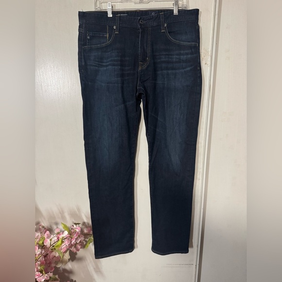 AG Adriano Goldschmied Dark Blue Men's Jeans - Picture 2 of 6